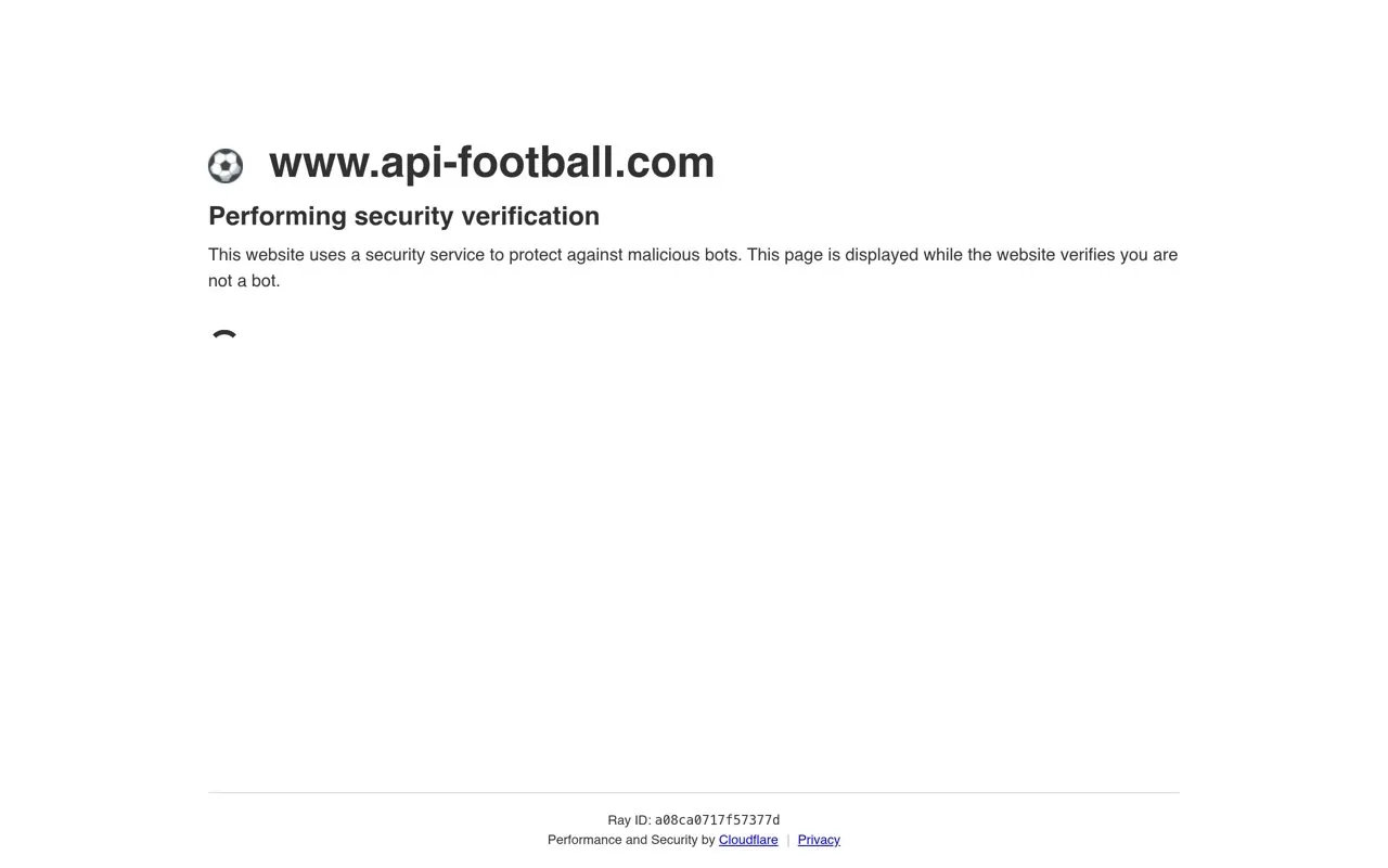 Aperçu API-Football