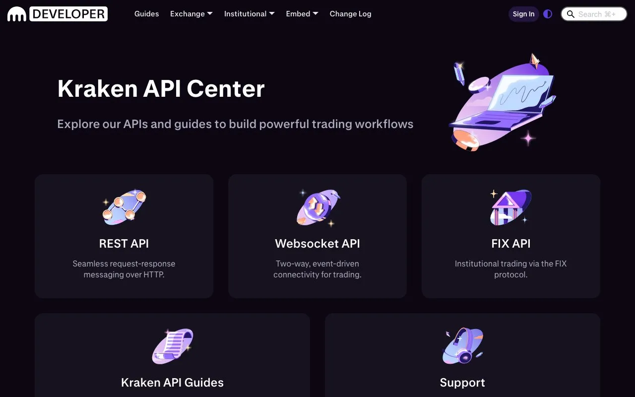 Aperçu Kraken API