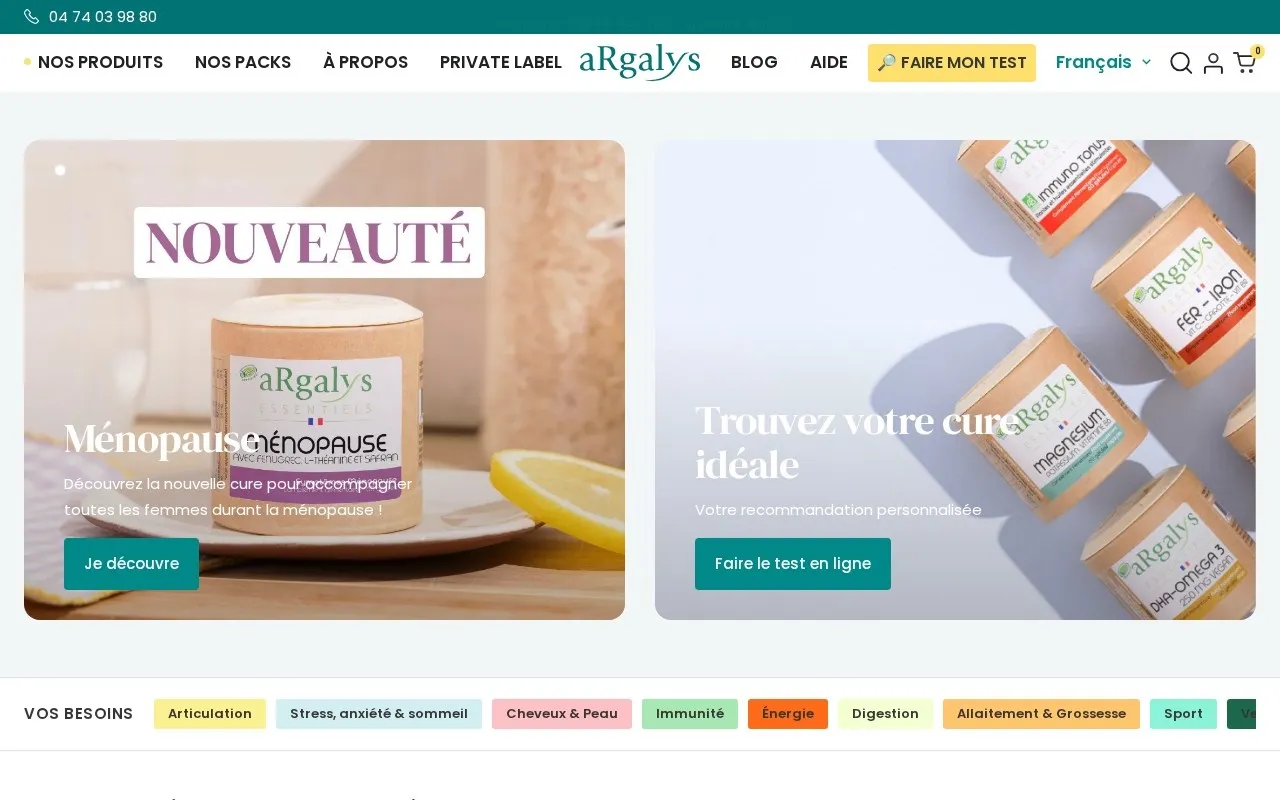 Aperçu Argalys