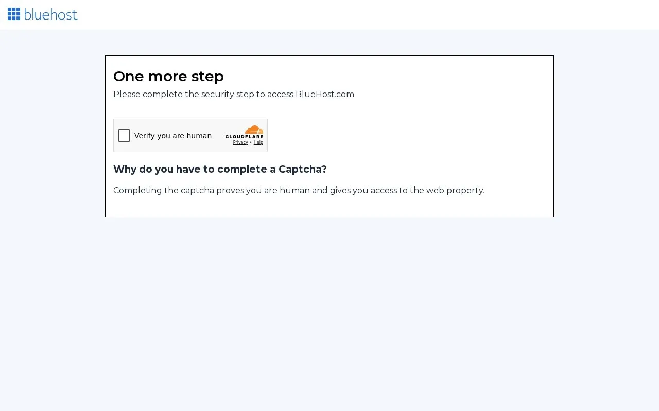 Aperçu Bluehost
