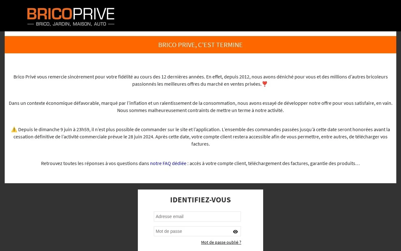 Aperçu Brico Privé