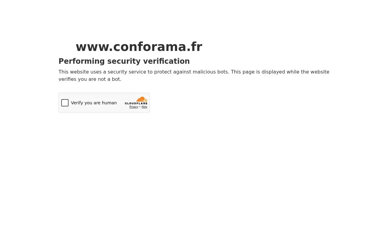 Aperçu Conforama