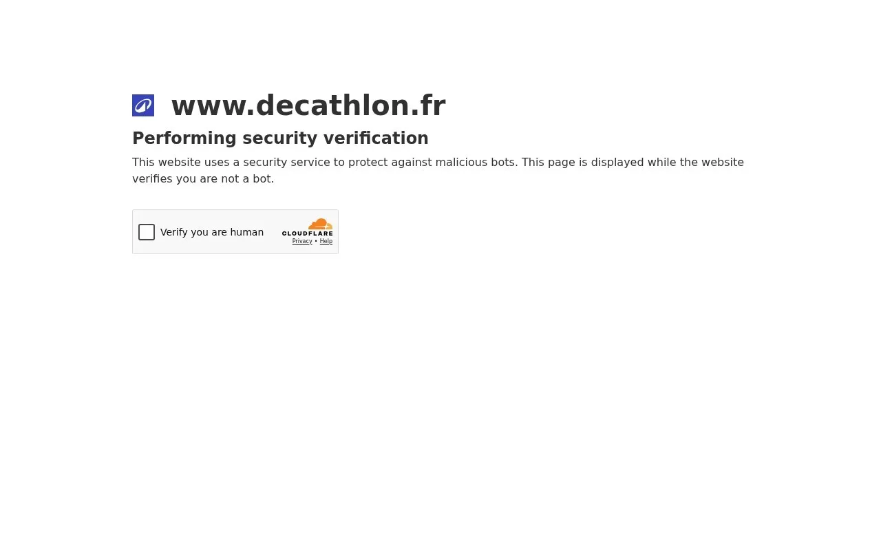 Aperçu Decathlon