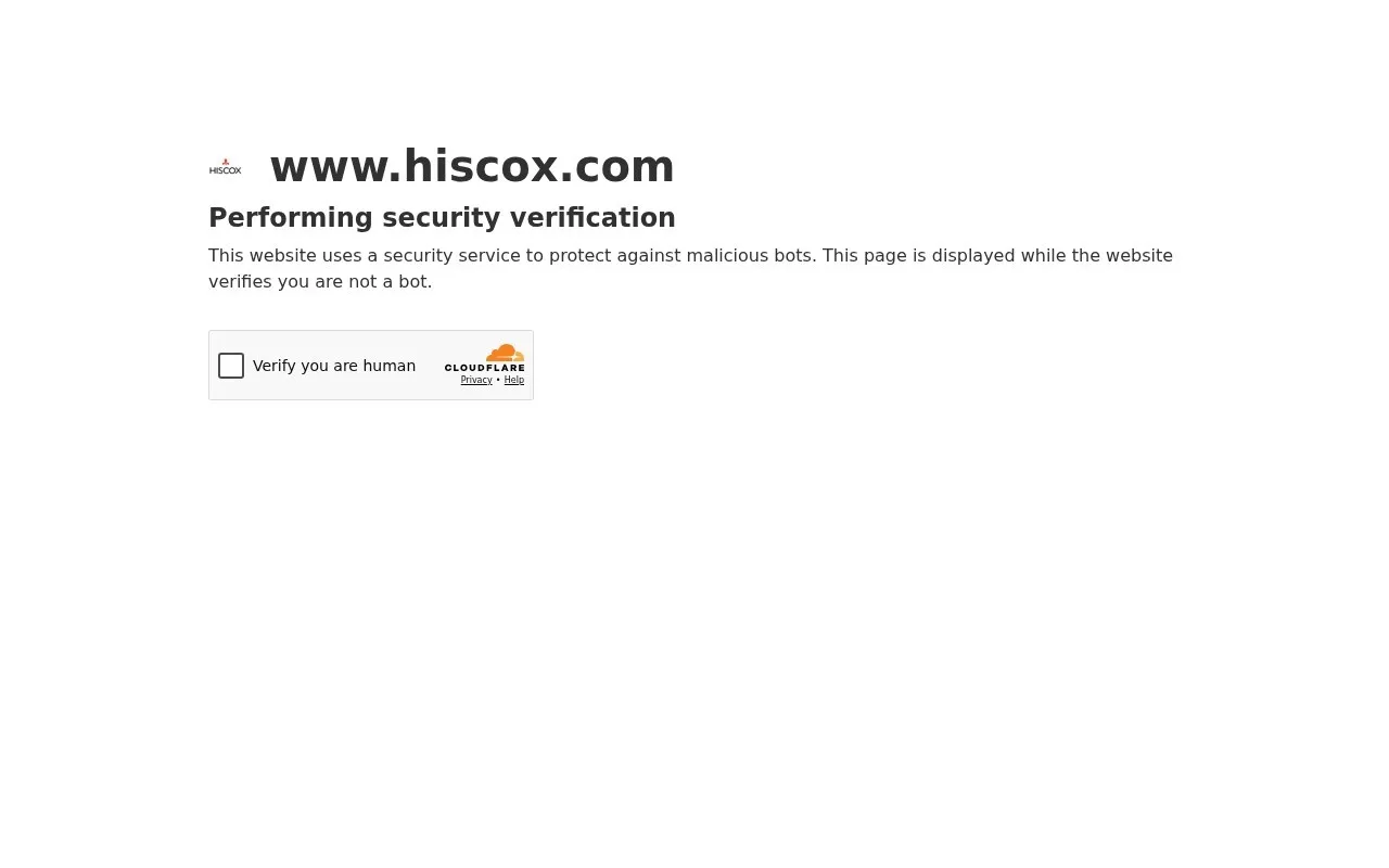 Aperçu du site Hiscox