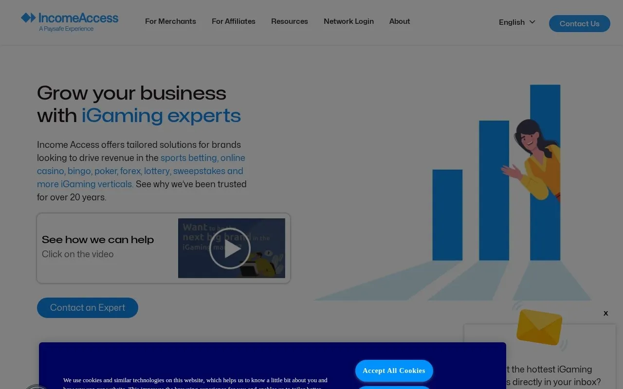 Aperçu Income Access (Paysafe)