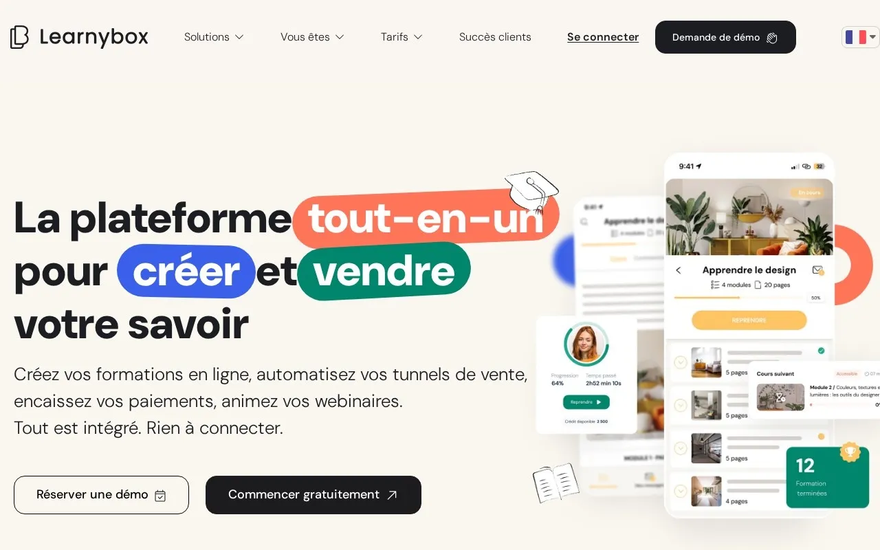 Aperçu LearnyBox