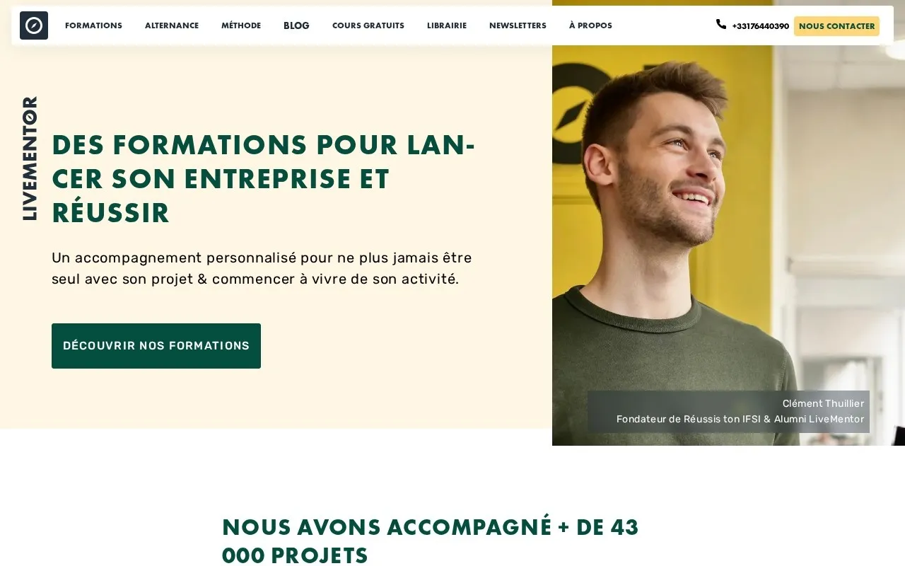 Aperçu LiveMentor