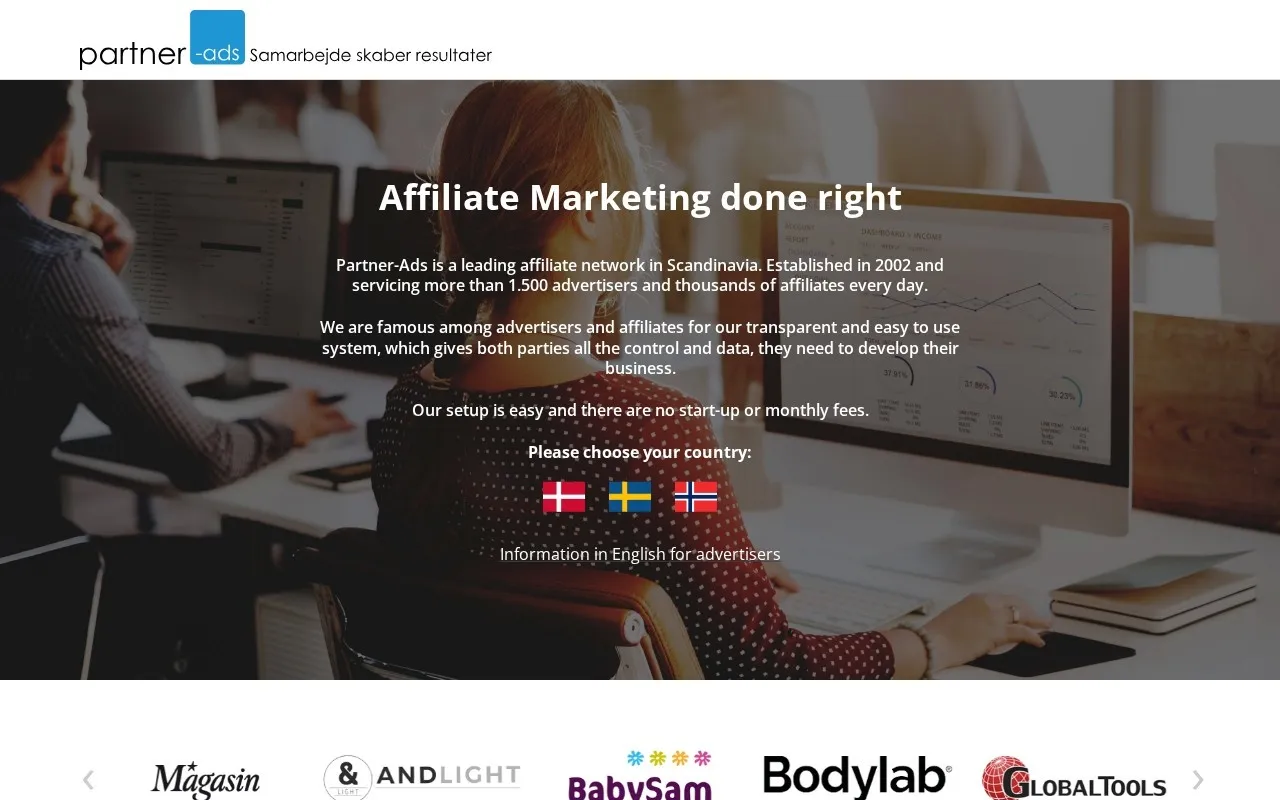 Aperçu Partner-Ads