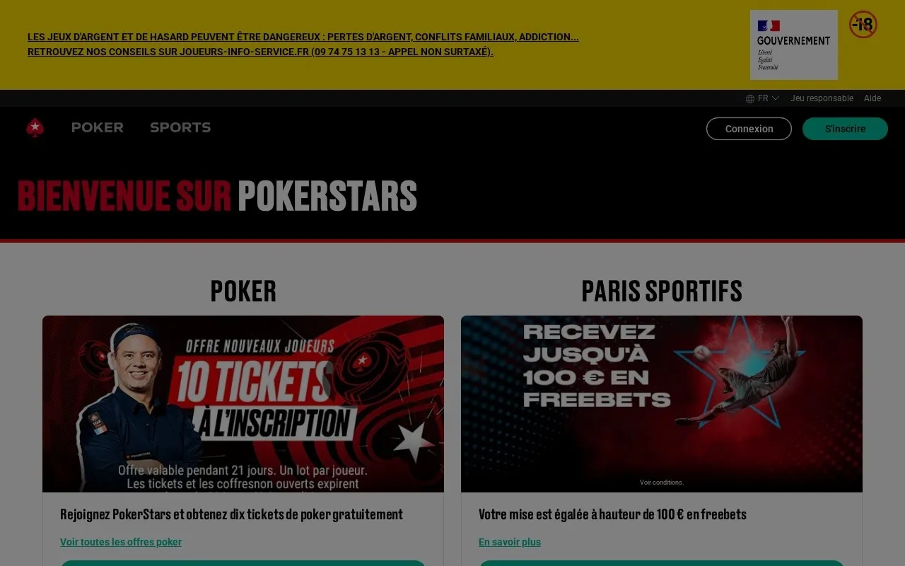 Aperçu PokerStars
